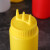 塑料挤酱瓶商用挤压瓶加厚番茄酱果酱沙拉酱瓶子厨房酱油瓶调料瓶 720ml单孔白色加厚防