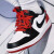 耐克（Nike）Air Jordan 1 AJ1 黑脚趾黑白红 男子复古低帮球鞋 CZ0790-106 CZ0790-106 41