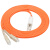多模光纤跳线双模双芯SC-LC 5/10米15/20/30米 光钎尾纤电信级 桔红色 20m