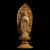 黄杨木雕刻东方三圣药师佛像日月光菩萨神像客厅摆件送礼 日光菩萨
