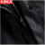 京洲实邦 户外加厚男女成人分体雨衣【黑色套装/网格+大帽檐】ZJ-4090