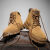 回力瑞春夏高帮马丁靴男款工装沙漠战狼大黄靴皮靴高级感短靴英伦风秋季 M1黄色 39