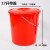 艾科堡 红色17升-带盖 塑料水桶 洗车洗衣手提强力加厚桶浇花拖把桶 宿舍洗澡储水桶 AKB-SLST-3004