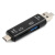 多合一读卡器两用高速USB相机SD内存卡小型tf记录仪储存转换安卓 白色带USB仅支持TF小卡 USB2.0