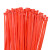 勒塔(LETA) 红色尼龙扎带4×200mm（100根）捆/绑/理/束线带LT-PPE557