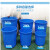 加厚水桶储水用带盖大号特大小蓝白胶桶塑料桶圆桶大桶 白色50L桶装水约70斤(无盖)