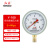 红旗 仪表Y-100 径向普通径向普通压力表气压表水压表真空负压表精度1.6级 0～4 MPA 