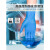 一次性丁腈手套无粉防酸碱耐油加厚款化学实验室手套 深蓝耐用型丁腈100只/盒 M中号