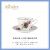 AYNSLEY英国安斯丽约克月份花系列 咖啡杯碟英式骨瓷餐具陶瓷高颜值瓷器 十月康乃馨咖啡杯碟