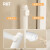 瑞尔特花洒淋浴套装自动除垢四功能手持置物台家用洗澡沐浴器k20 K20暖白色-105CM淋浴杆(90/120cm
