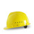 巨宝峰 安全帽 均码 施工建筑工程ABS防砸抗冲击安全帽 黄色