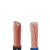 津达线缆 铜芯聚氯乙烯绝缘软电缆 BVR-450/750V-1*4 蓝色 1m