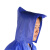 沸耐笙 FNS-24041 劳保工地PVC分体海胶雨衣套装 蓝色连体1斤 1套