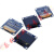 RTC时钟模块 电池可拆卸 4/3B+/ZERO开发板 0.96寸蓝光/蓝字 不焊排针/静电袋包装 SSD1306 7针SPI