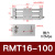 磁耦式无杆气缸RMT16 20 25 32 40-10/150RMTL长行程滑台 RMT16X100S