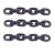 起重链条g80级国标锰钢链条吊索具手拉葫芦铁链锚链桥装护栏吊链 14mm G80锰钢起重链条(1米)