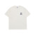 【ADLV】2022年新款 字母组合标志短袖T恤宽松款简约百搭短袖T恤男女同款韩国直邮 奶白色-CRM 1码 (S/M)