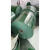 PVC输送带定制绿色轻型平面流水线工业裙边皮带同步传动带厂家 绿色PVC绿色平面