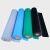 防电台垫 无气味工作胶皮PVC桌垫绿黑蓝灰胶垫耐磨橡胶地垫地胶定制 【环保PVC】0.6m*1.0m*2mm 尺寸是宽