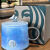 星巴克（Starbucks）杯子水杯新款蓝色双鱼尾星空马克杯高颜值ins陶瓷女生小众大容量 星空鱼尾杯+盖