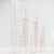 赫思迪格 玻璃量筒 加厚带刻度高硼硅玻璃量筒 5-1000ml套装（8件套）HHW-096