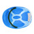 蓝鹰 BLUE EAGLE BP65 轻便帽防磕碰防撞减震透气舒适装修防护家具安装头盔防磕碰工作帽 蓝色