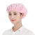 侧至柒棉厨师帽女可调节厨房做饭防油烟餐厅工作帽防掉发卫生护士帽子 粉色韩版