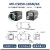 工业相机 MV-CA050-10GM/GC 500万黑白/彩色2/3 千兆以太网 MV-CA050-10GM黑白