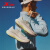 特步（XTEP）一体成型竞速跑步鞋男新款马拉松竞训减震运动鞋男女鞋子透气跑鞋 轻功水漂【男】泡沫绿/帆白 44