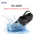 2021年防滑厨师鞋透气包头防水休闲轻便耐磨耐油橡胶底劳保工作鞋 蓝色 40