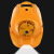 双风扇空调版制冷太阳能安全帽工地降温电扇帽带风扇帽子成人冲电 黄色容量10000+双风扇无制冷蓝牙