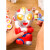 儿童手工diy彩绘石膏娃娃 涂色公仔搪胶存钱罐绘画白胚搪瓷玩具 卡通套装+2套12色料4只画笔