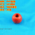 泡沫浮球浮漂浮子PVC浮球拉网渔网圆形浮球筒水上养殖浮球航标球 加硬圆形5X5厘米红色