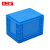 久工保 周转箱收纳整理储物箱塑料物流箱400*300*280 JGB-ZZX068 （个） 400-280物流箱400*300*280mm蓝色