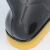 适用于三防橡塑雨鞋 劳保雨靴 高筒胶靴 防水防酸碱防机械油三防水靴定制 黑色 42
