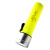 圣菲火潜水塑料LED手电水下强光照明筒5号电池供电潜水手电筒 黄色