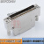 定制高品质SCSI连接器 DB68PIN 焊线式公端插头 CN型 68芯 铁壳螺 DB68芯转DB68芯线1米(直连)