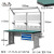 驰兔重型钳工工作台板电子维修车间流水线桌子带抽屉电操作台 CT-TF-15075B