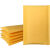 适用黄色牛皮纸气泡袋小规格手机壳包装袋防水防震自封袋加厚信封袋子定制 24*25+480只/箱