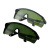邦固 电焊工眼镜护目镜 【防雾款】深绿1付（送眼镜袋+布）