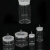 赫钢 玻璃称量瓶 实验室密封称量器皿 样品标本瓶 扁型 70*35mm