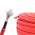 竹江 国标PV1-F光伏线 1*16平方太阳能直流电光伏电缆 TUV认证直流线 镀锡无氧铜芯软线 单股 红色100米