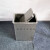 黑色嵌入式垃圾桶盖子大理石台面镶嵌翻盖厨房洗手间摇摆盖装饰 24L垃圾桶