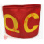 适用现货QC QA红袖标袖章定做安全员袖章斜纹面料网印圆形袖套可定制 黄色 安全员