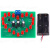 LED心形闪烁灯循环闪烁灯电子制作18只红蓝双色LED心形灯DIY套件 LED心形灯-套件(不含电池盒)