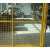 车间隔离网仓库围栏网工厂设备隔断框架铁丝网可移动护栏栅 3米*2米 黄色 绿色现货