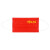一次性红色口罩防晒夏季薄款创意个性红色我爱你中国（红色）独立装 10个/包 5包