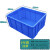 塑料箱加厚零件盒周转箱物料箱五金工具收纳箱配件箱塑胶框货架整 6号箱加厚蓝色540*410*235mm