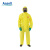 安思尔MC3000耐酸碱有机无机化学品生物污染防尘全身连体化学防护服XXXL码1件装