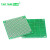 PCB电路板板单面喷锡绿油玻纤实验板洞洞板焊接9*15线路10*15 单面喷锡绿油板10X22(2.0间距）
